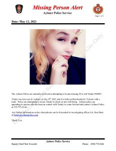 Missing - Trinity Perry